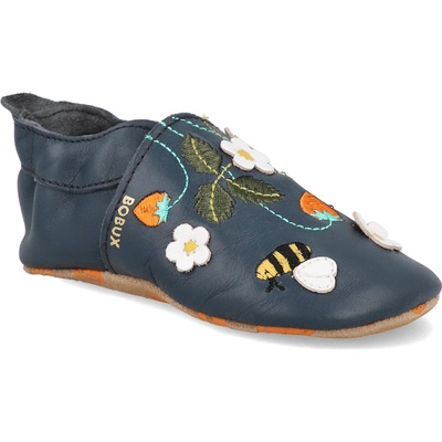 Bobux Barefoot detské papuče Buggarden Navy modré