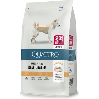 Quattro Adult All Breeds Sport drůbeží 3 kg