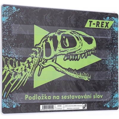 Karton P P Podložka na sestavování slov T rex 3 – Sleviste.cz