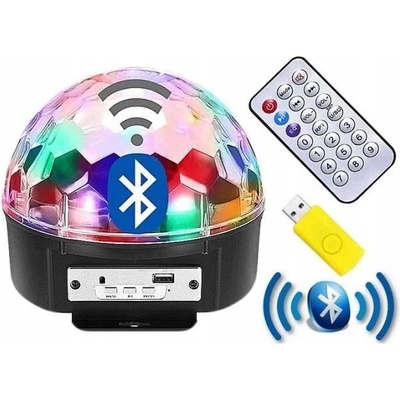 LED DISKO KOULE MP3 USB BLUETOOTH PROJEKTOR – Zbozi.Blesk.cz