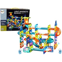 PADU Guľôčková dráha magnetická plastová 110ks