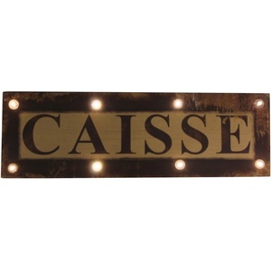 Antic Line Осветен знак Caisse - Antic Line (SEB14845)