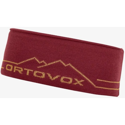 Ortovox Peak Headband red malbec