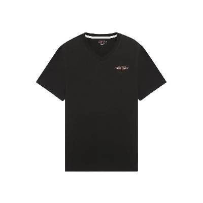 Тениска Guess jeans Gj Vn Slim American Tr short sleeve T-shirt - Black (Jet Black A996)