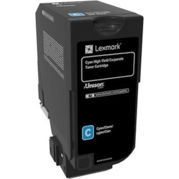 Lexmark 84C2HCE лазурен (cyan) оригинален тонер (84C2HCE)