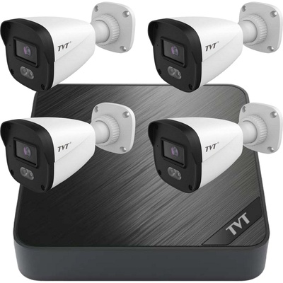 комплект 4 bullet камери и NVR