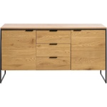 Unique Furniture Скрин от декор от дъб в естествен цвят 155x81x45 cm Cesura - Unique Furniture (56290000)