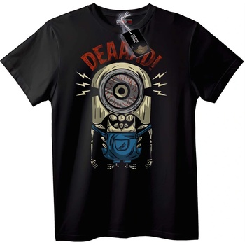 NOONEBRAND Тениска Мъртъв Миньон - 6XL, Black
