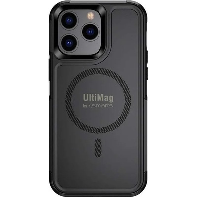 4smarts Defend Case with UltiMag - хибриден удароустойчив кейс с MagSafe за iPhone 14 Pro (черен)