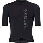 Oakley Мъжка фланелка с къс ръкав за колоездене Oakley Endurance Lite Jersey Cycling jersey - Pitch Black - размер M (056-3980-0212)