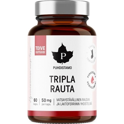 Puhdistamo Triple Iron Tripla Rauta 60 kapsúl
