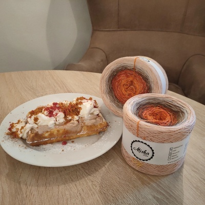 Mishastyle Karamelová wafle 3nitka návin: 1000m