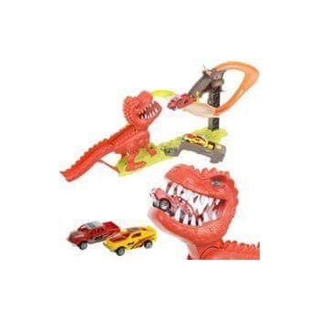 ISO 11666 Dinosauří autodráha a 2 auta