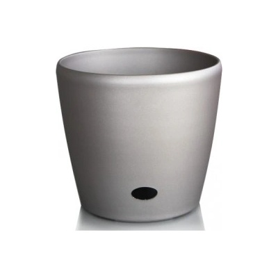 HORECANO Саксия кръгла 37 х 35см - Сива (019747)