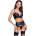Cottelli Collection Corset Top Suspender Set Matte Look 2251450 Black M