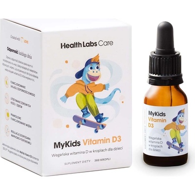 Health Labs Care My Kids Vitamín D3 od narodenia 360 dávok