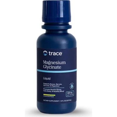 Trace Minerals Tekutý Horčík Glycinát 120 mg 237 ml