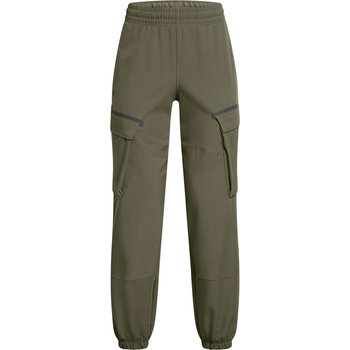 Under Armour Анцуг Under Armour Women's Unstoppable Closed Hem Jersey Joggers - Green