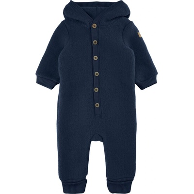 Mikk Line kojenecký vlněný merino overal Blue Nights