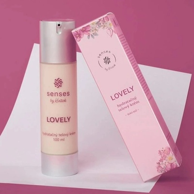 Hydratační tělový krém Lovely 100ml Senses by Kvitok