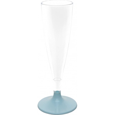 Santex Чаши за шампанско монохромни 6 бр. ЦВЯТ: Светлосиньо