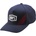 100% CORNESTONE Snapback modrá