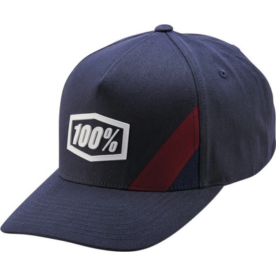 100% CORNESTONE Snapback modrá