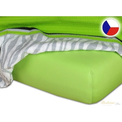 Dadka Jersey prostěradlo kiwi 60x190x10