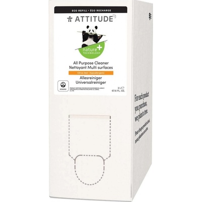 ATTITUDE Univerzální čistič s vůní citronové kůry náhradní kanystr 2 l