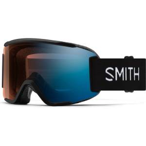SMITH Ски маска Smith Squad S ChromaPop Photochromic Mirror S1-3 Ski goggles - Black / Pro Photochromic Blue Mirror (417-5393-0111)