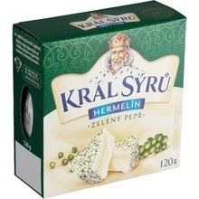 Král Sýrů Hermelín so zeleným korením 120 g