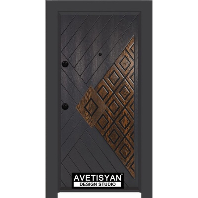 Haska Входна врата Outdoor Бетопан - DC112 сарухан - антрацит (цена без монтаж)