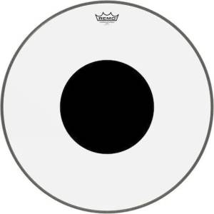 Remo CS-1322-10 Controlled Sound Clear Black Dot Bass 22" Kожа за барабан (CS-1322-10)