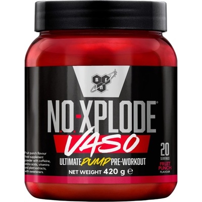 BSN NO Xplode Vaso | Ultimate Pump Pre-Workout [420 грама] Плодов Пунш