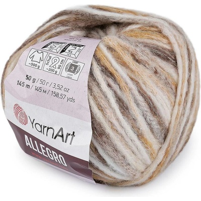 Pletací příze Allegro 50 g Varianta: 2 (741) béžová, Balení: 1 ks 61634/160050/286158