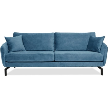 Scandic Син кадифен диван 230 cm Magic - Scandic (16547SN-dblue)