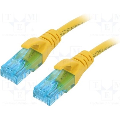 Digitus DK-1512-0025/Y Patch UTP, CAT 5e, AWG 26/7, 0,25m, žlutý