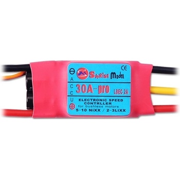SUNRISE Regulátor otáček Model 30A LBEC- 2A