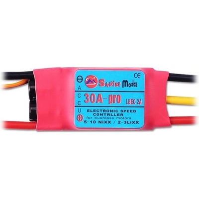 SUNRISE Regulátor otáček Model 30A LBEC- 2A