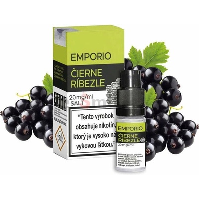 Emporio SALT Čierne Ríbezle 10 ml 20 mg