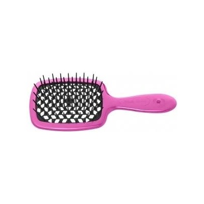 JANEKE_Small Superbrush small hair brush for combing hair Fuchsia-Black