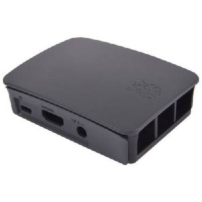 RASPBERRY case Original černá pro Raspberry Pi model B+, Rpi 2 B, Rpi 3 B