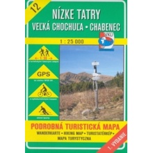 Nízke Tatry Veľká Chochuľa Chabenec 1:25 000