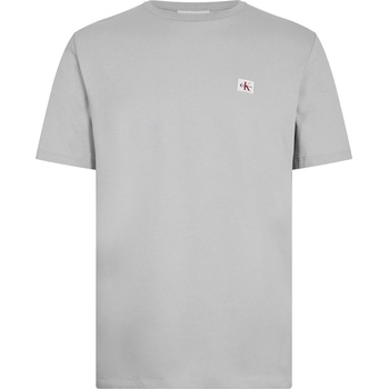 Calvin Klein Jeans Тениска Calvin Klein Jeans Men's CKJ Woven Box Regular Fit T-Shirt - Formal Gray