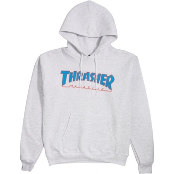 THRASHER OUTLINED HOODIE Ash Gray