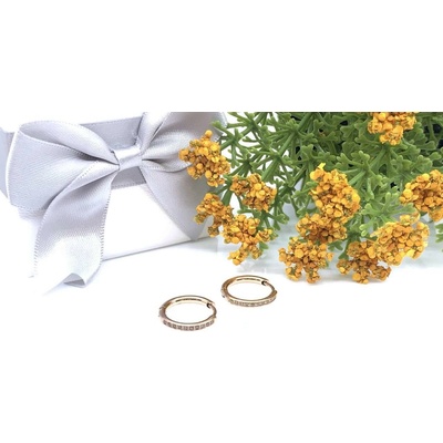 Jan Kos jewellery náušnice z oceli MHTD1023RW00