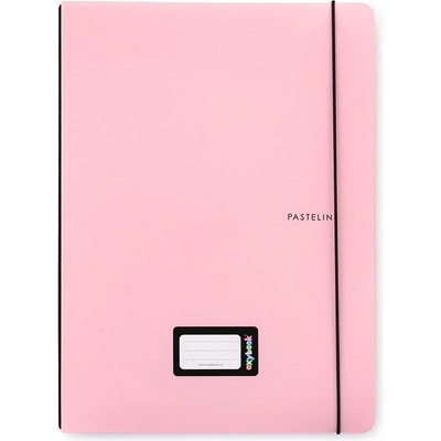 Karton P P Zošit PP Oxybook A4 PASTELINI ružová