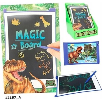 Magická tabuľka Dino World Mazacia tabuľka a pero