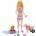 Mattel Barbie Walk and Wheel doll