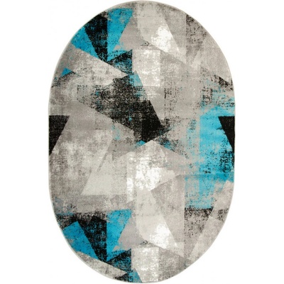 Najkoberce Victoria B885A tyrkysový / sivý